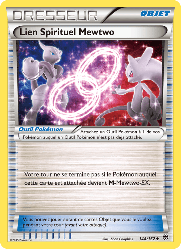 Lien Spirituel Mewtwo, card 144 from Impulsion Turbo