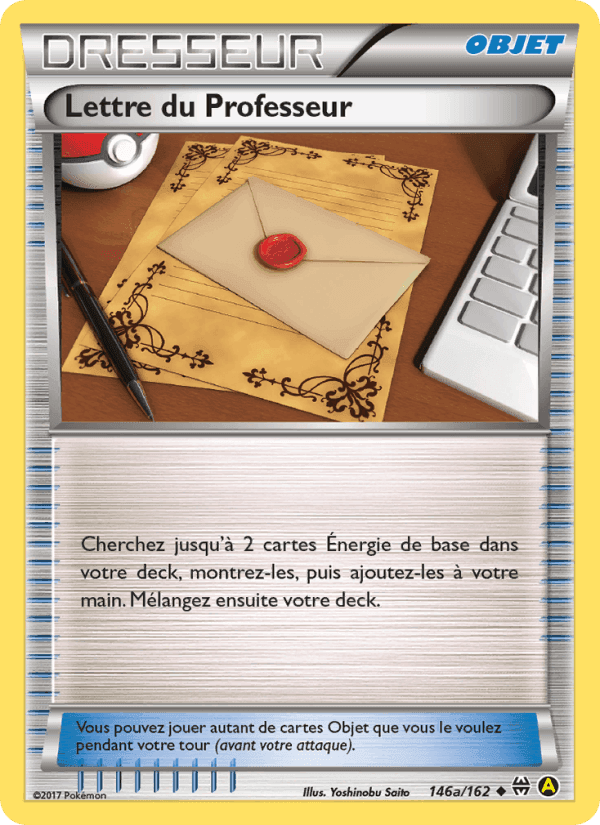 Lettre du Professeur, card 146 from Impulsion Turbo