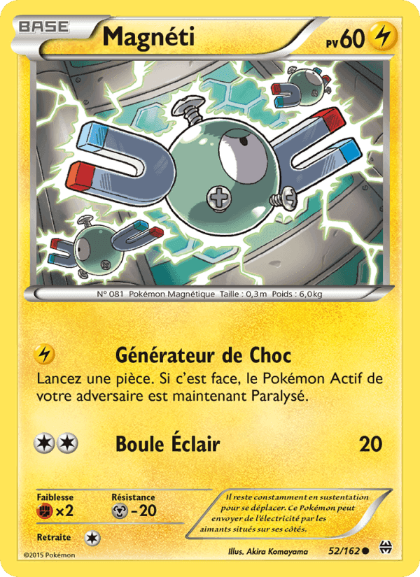 Magnéti, carte 52 de Impulsion Turbo