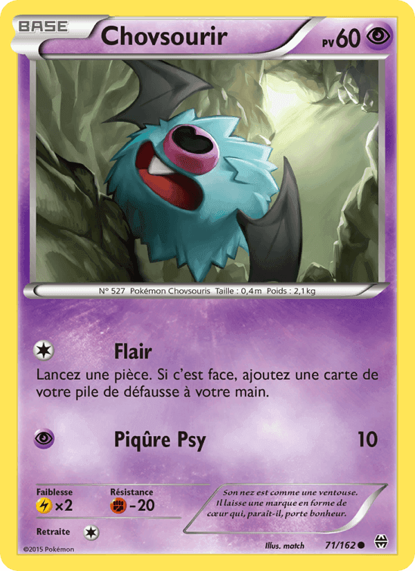Chovsourir, carte 71 de Impulsion Turbo