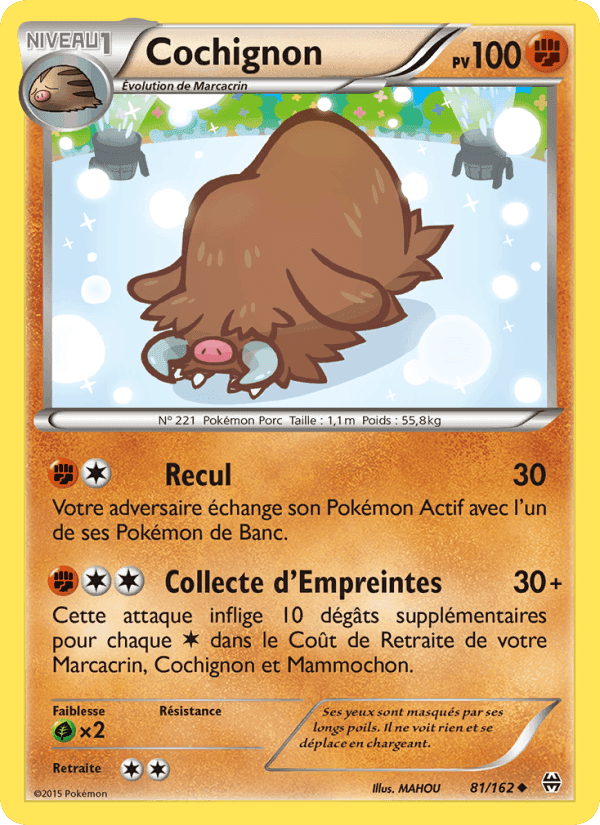 Cochignon, carte 81 de Impulsion Turbo