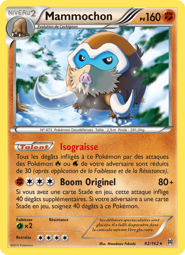 Mammochon, card 82 from Impulsion Turbo