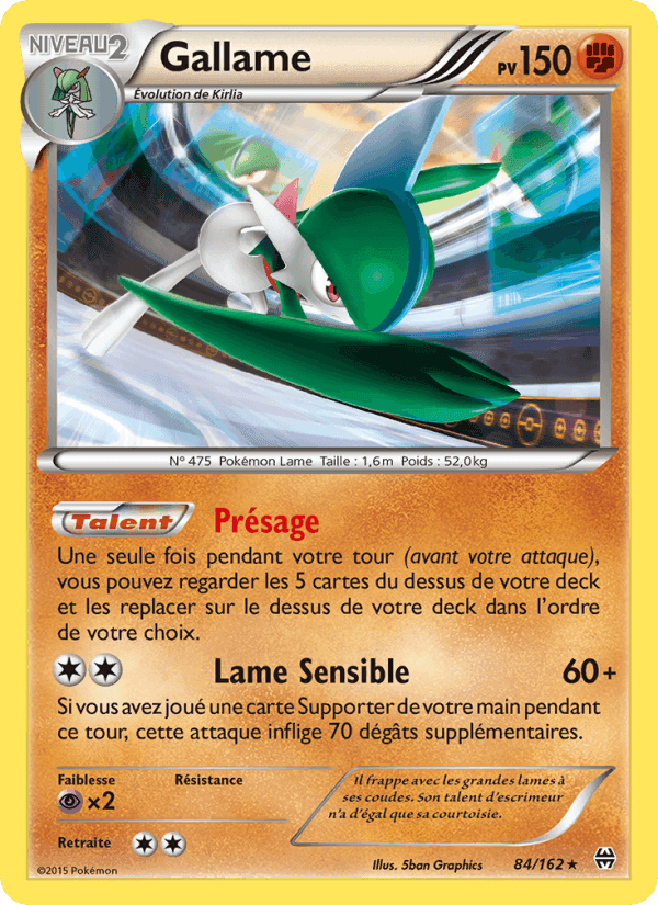 Gallame, card 84 from Impulsion Turbo