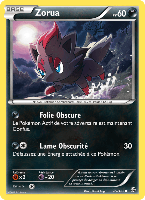 Zorua, carte 89 de Impulsion Turbo