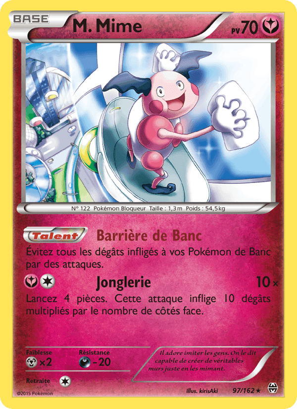 M. Mime, carte 97 de Impulsion Turbo