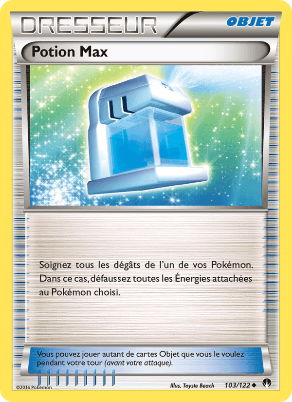 Potion Max, carte 103 de Rupture Turbo