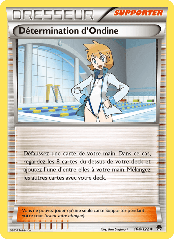 Détermination d'Ondine, card 104 from Rupture Turbo