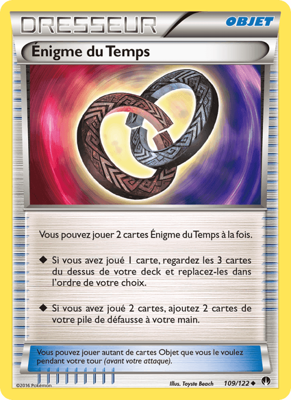 Énigme du Temps, carte 109 de Rupture Turbo