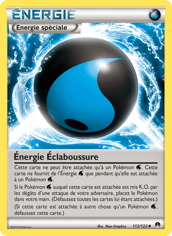 Énergie Éclaboussure, card 113 from Rupture Turbo
