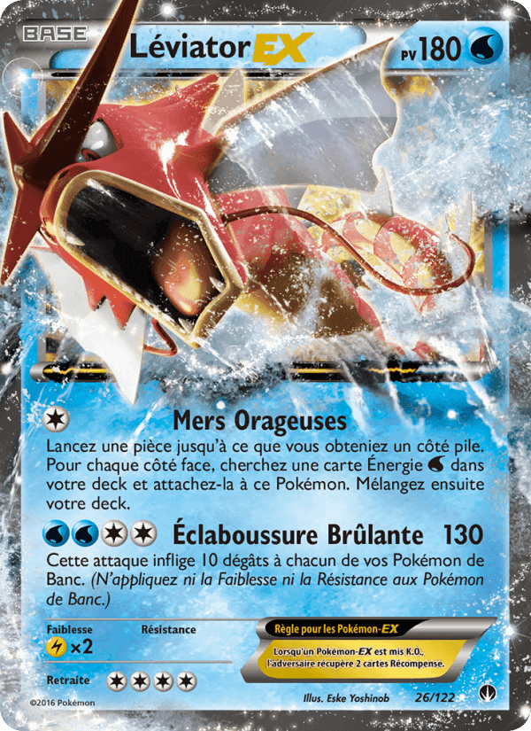 Léviator EX, carta 26 di Rupture Turbo