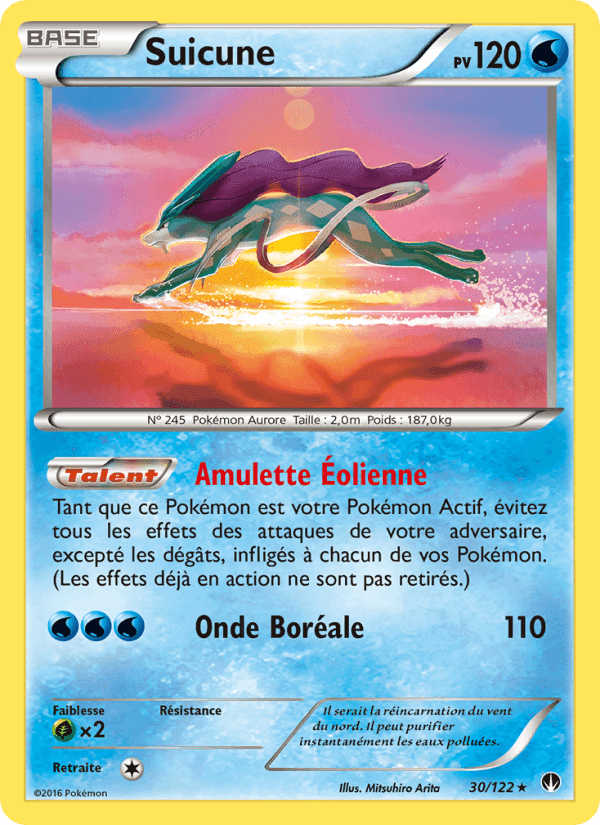 Suicune, carte 30 de Rupture Turbo