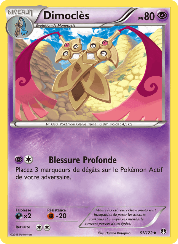 Dimoclès, card 61 from Rupture Turbo
