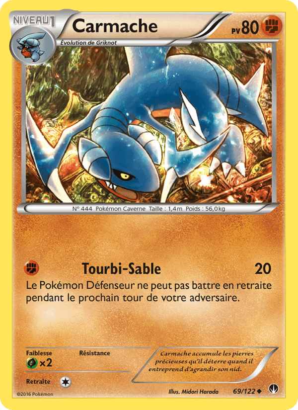 Carmache, carte 69 de Rupture Turbo