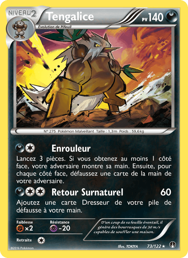 Tengalice, carte 73 de Rupture Turbo