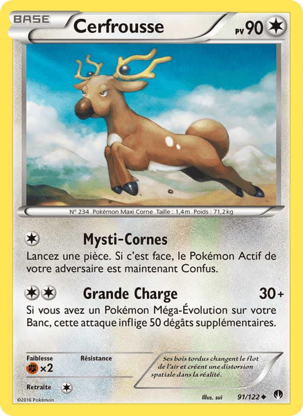 Cerfrousse, carte 91 de Rupture Turbo