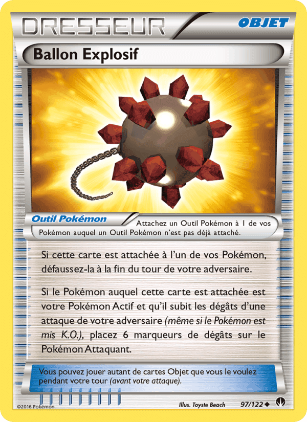 Ballon Explosif, card 97 from Rupture Turbo