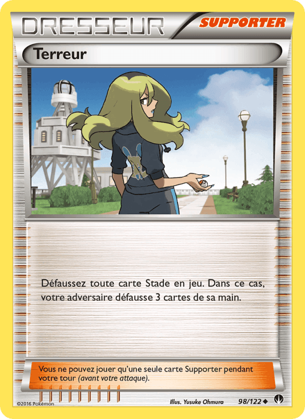 Terreur, carte 98 de Rupture Turbo