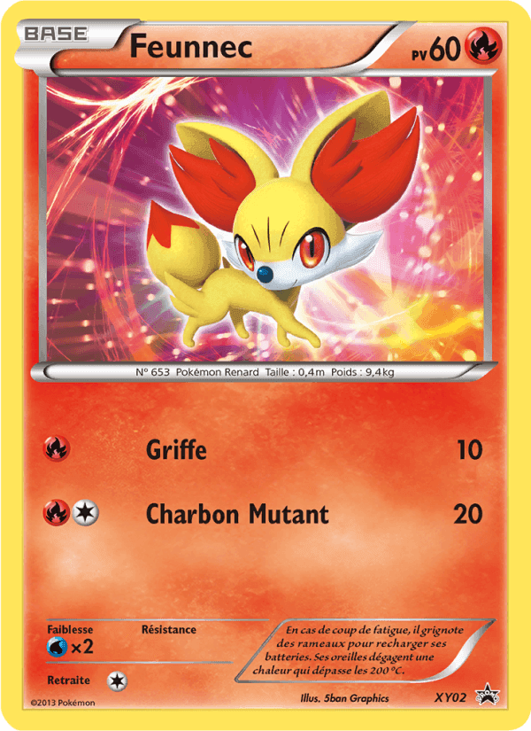Feunnec, carte XY02 de Promo XY