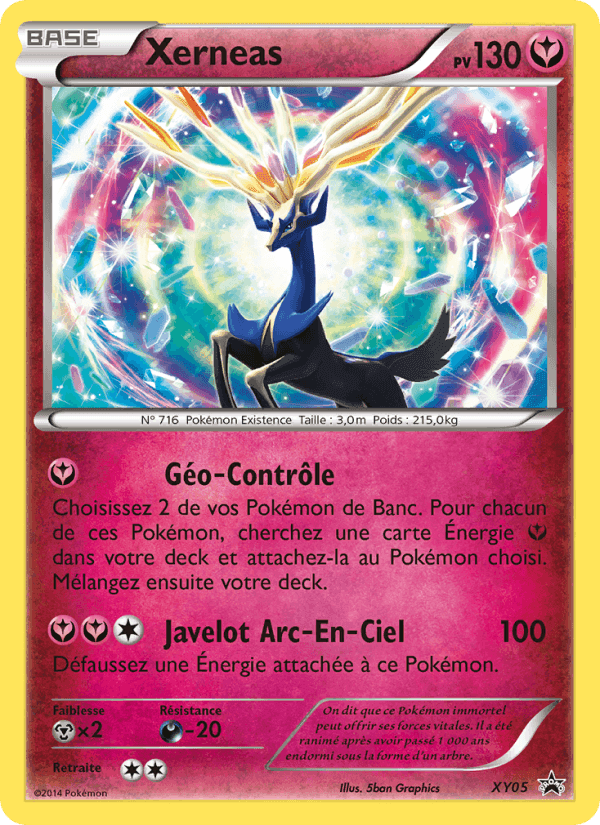 Xerneas, card XY05 from Promo XY