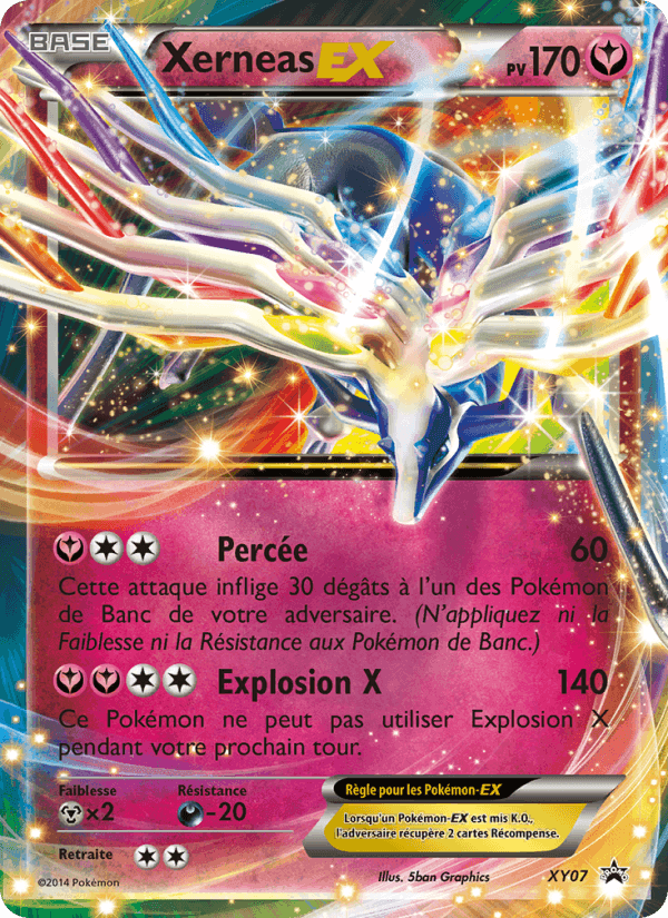 Xerneas EX, carte XY07 de Promo XY