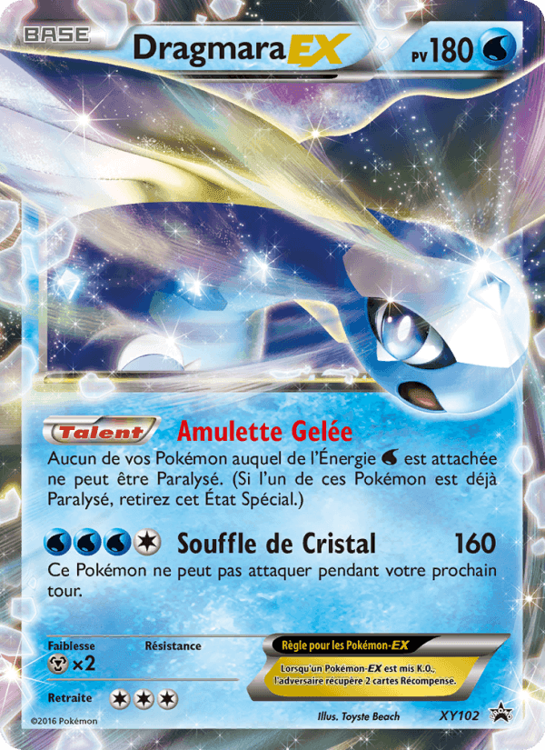 Dragmara EX, carte XY102 de Promo XY