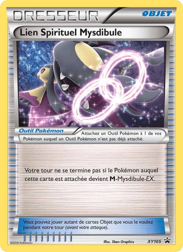 Lien Spirituel Mysdibule, carte XY105 de Promo XY