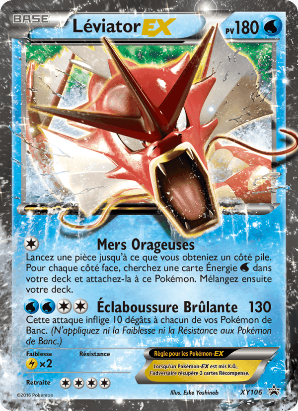 Léviator EX, carta XY106 de Promo XY
