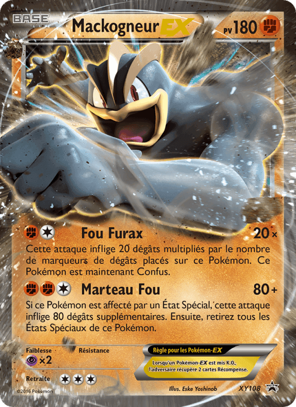 Mackogneur EX, card XY108 from Promo XY