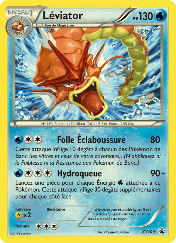 Léviator, carta XY109 de Promo XY