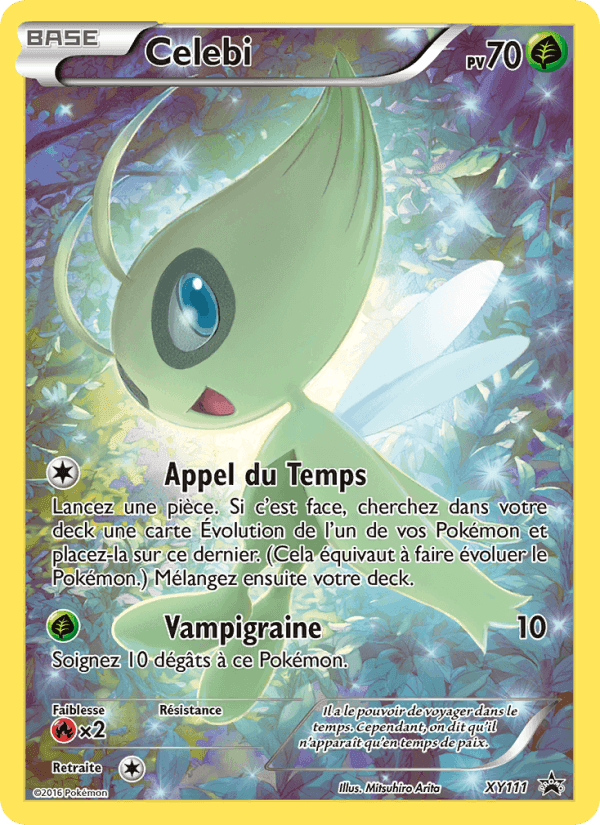 Celebi, carte XY111 de Promo XY