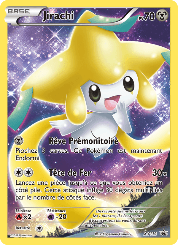 Jirachi, carte XY112 de Promo XY