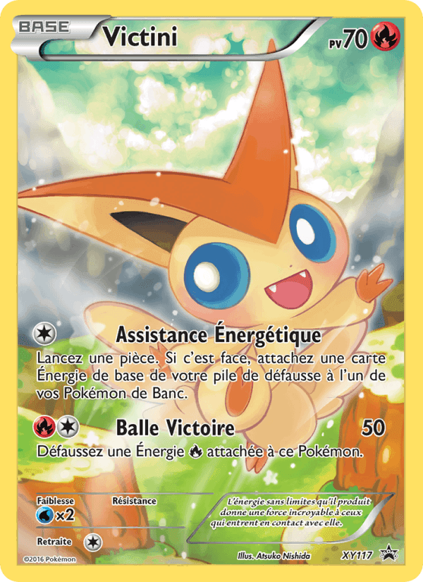 Victini, carta XY117 di Promo XY