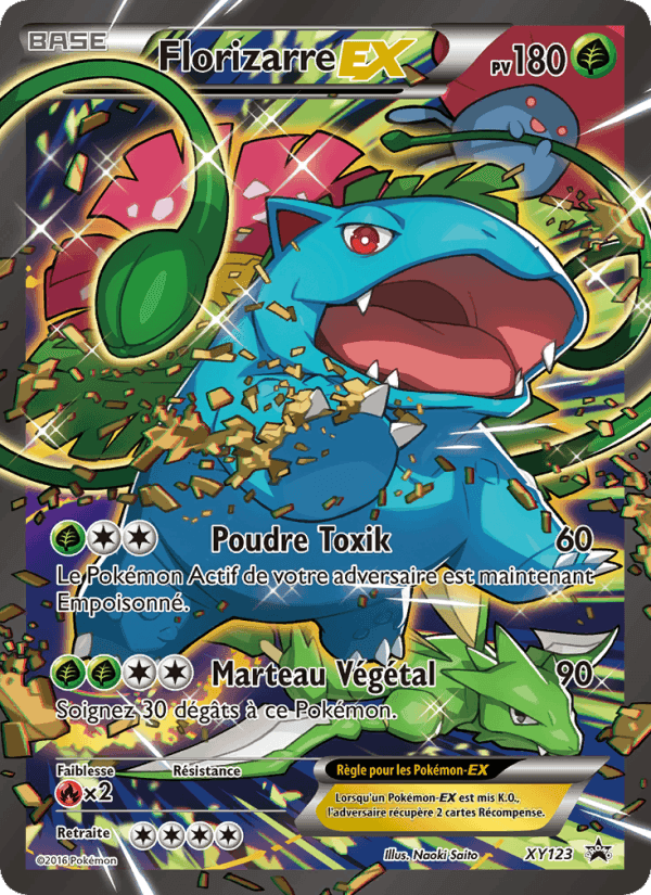 Florizarre EX, carte XY123 de Promo XY