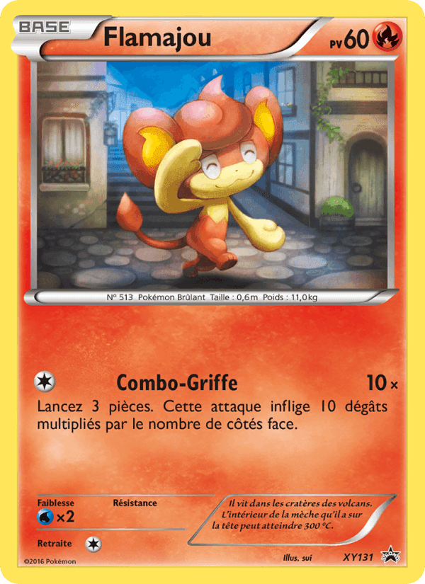 Flamajou, carte XY131 de Promo XY
