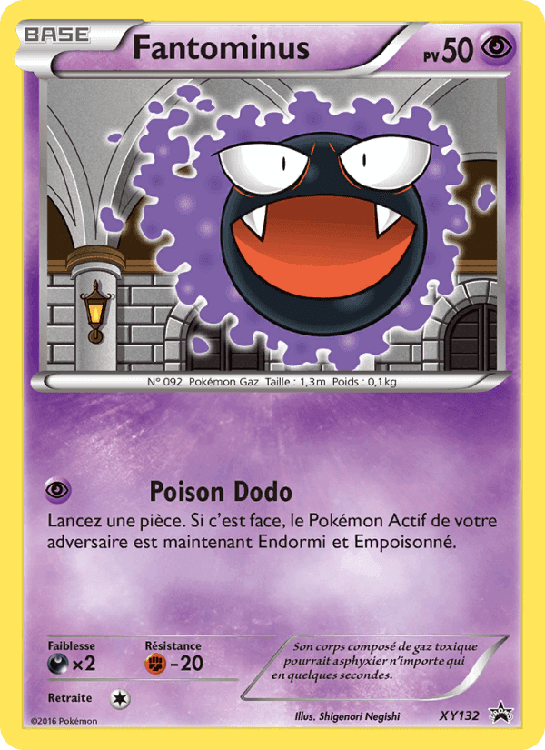Fantominus, carta XY132 di Promo XY