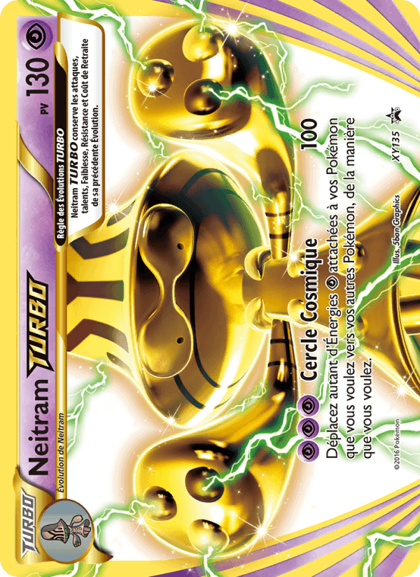 Neitram TURBO, card XY135 from Promo XY