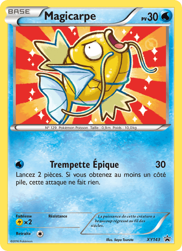 Magicarpe, carta XY143 de Promo XY