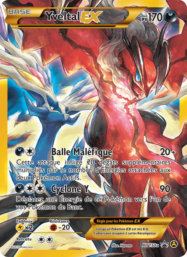 Yveltal-EX, carte XY150a de Promo XY