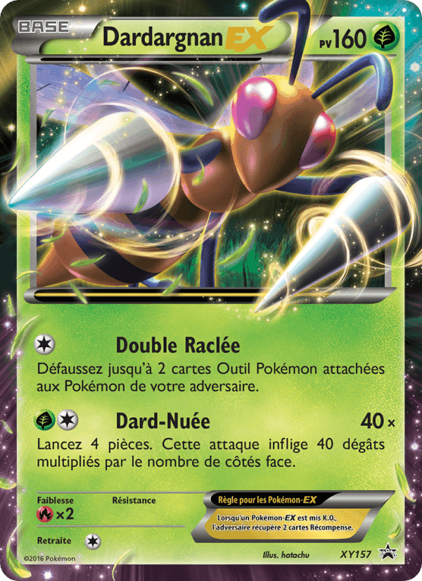 Dardargnan-EX, carta XY157 di Promo XY