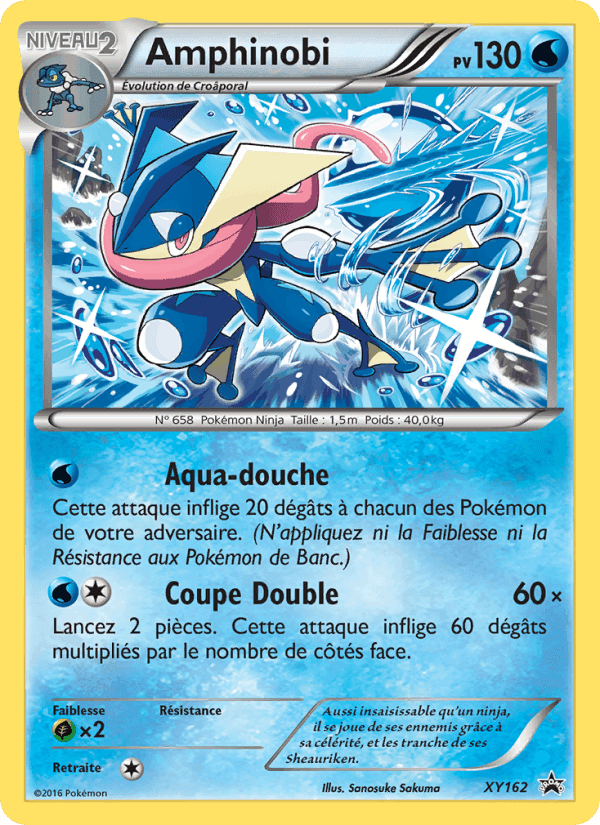 Amphinobi, card XY162 from Promo XY