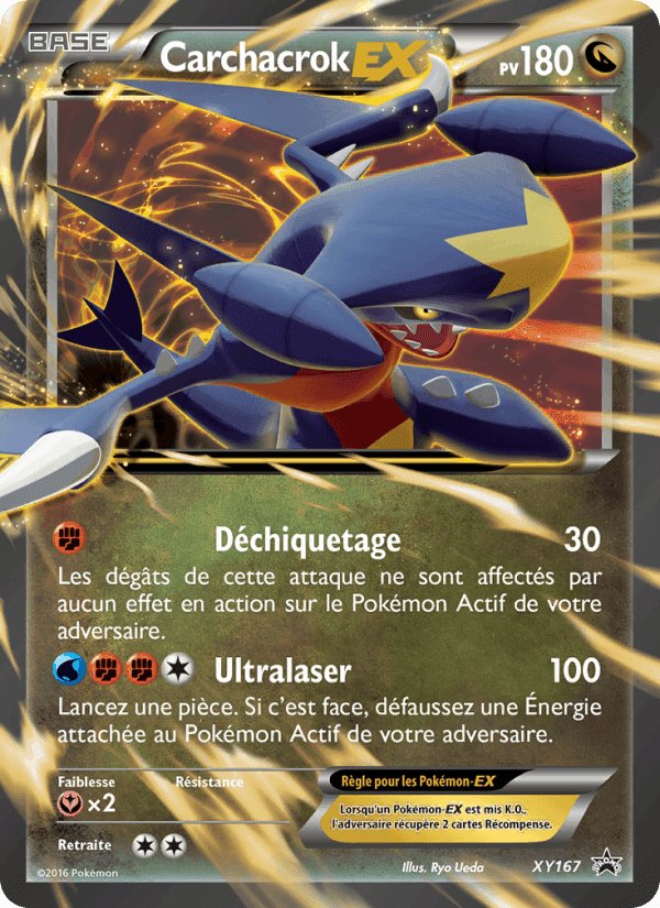 Carchacrok-EX, card XY167 from Promo XY
