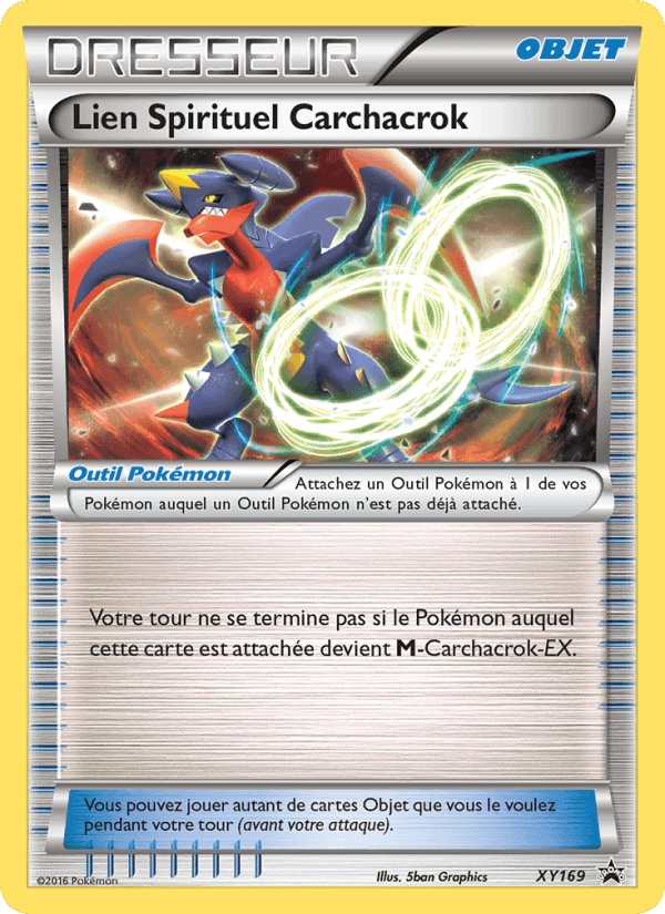 Lien Spirituel Carchacrok, carte XY169 de Promo XY