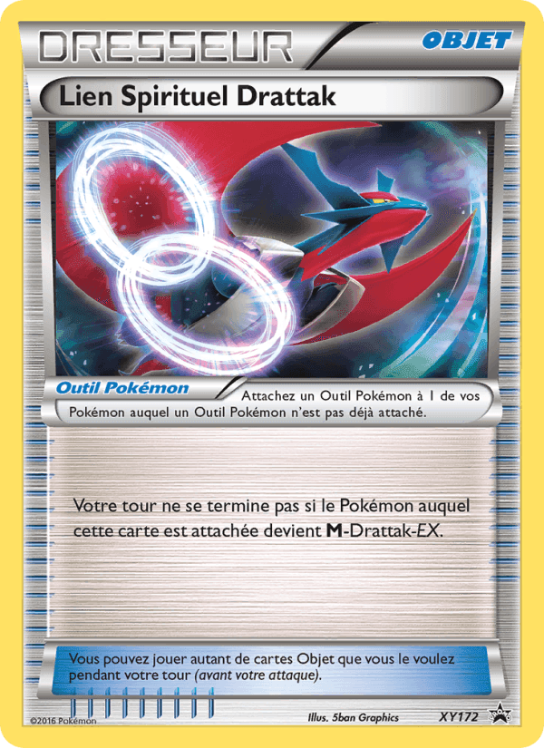 Lien Spirituel Drattak, carte XY172 de Promo XY