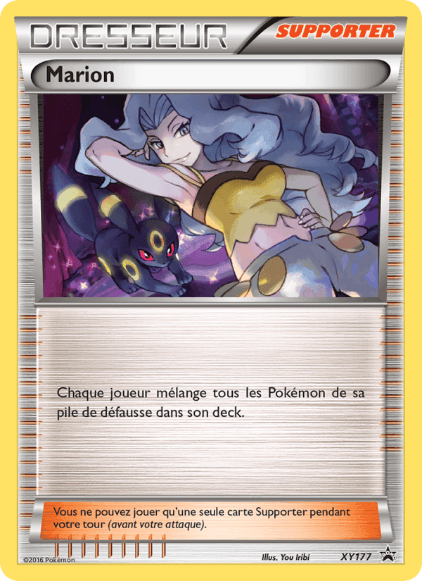 Marion, carte XY177 de Promo XY