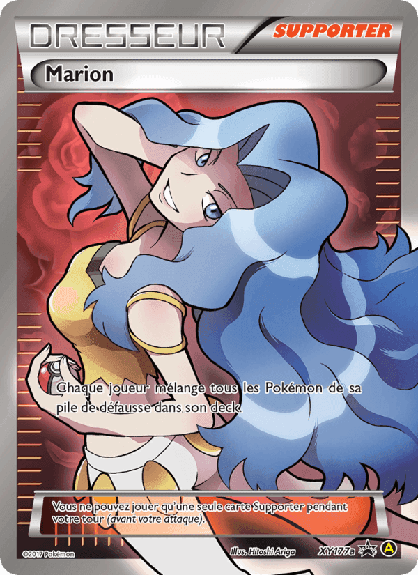 Marion, carta XY177a de Promo XY