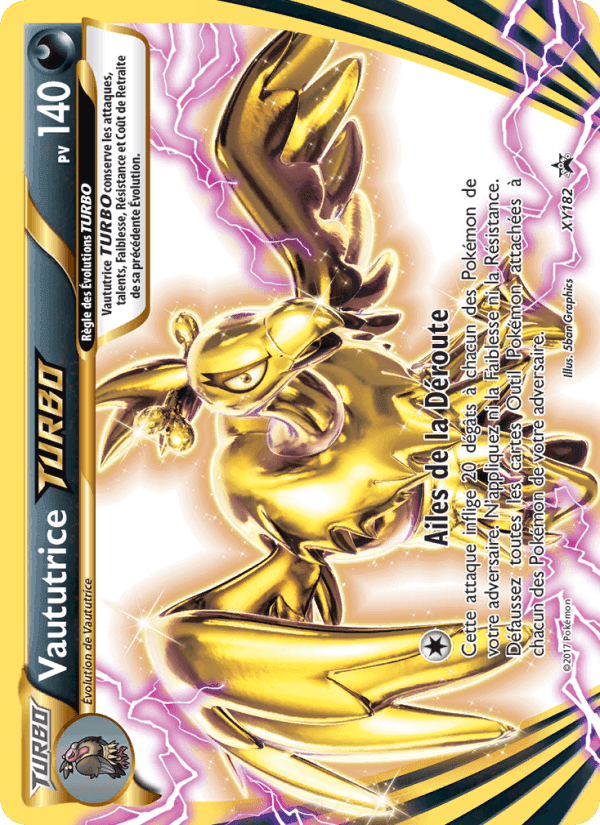 Vaututrice TURBO, carte XY182 de Promo XY