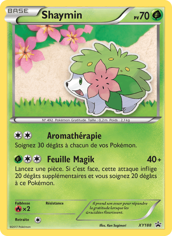 Shaymin, carte XY188 de Promo XY
