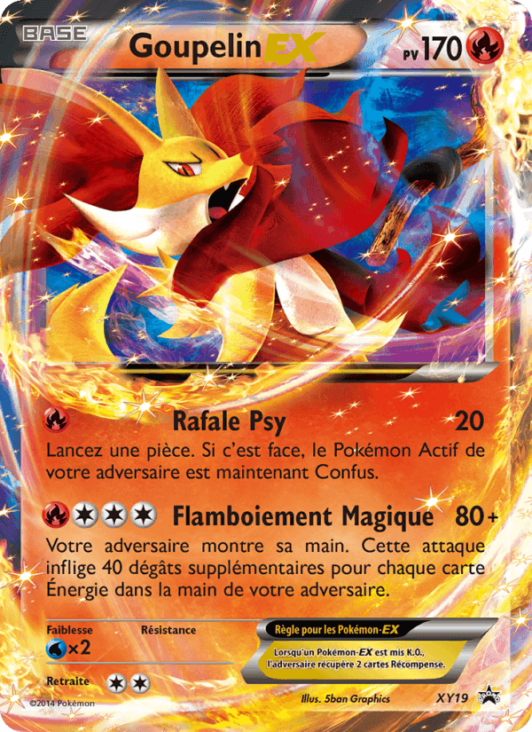 Goupelin EX, card XY19 from Promo XY