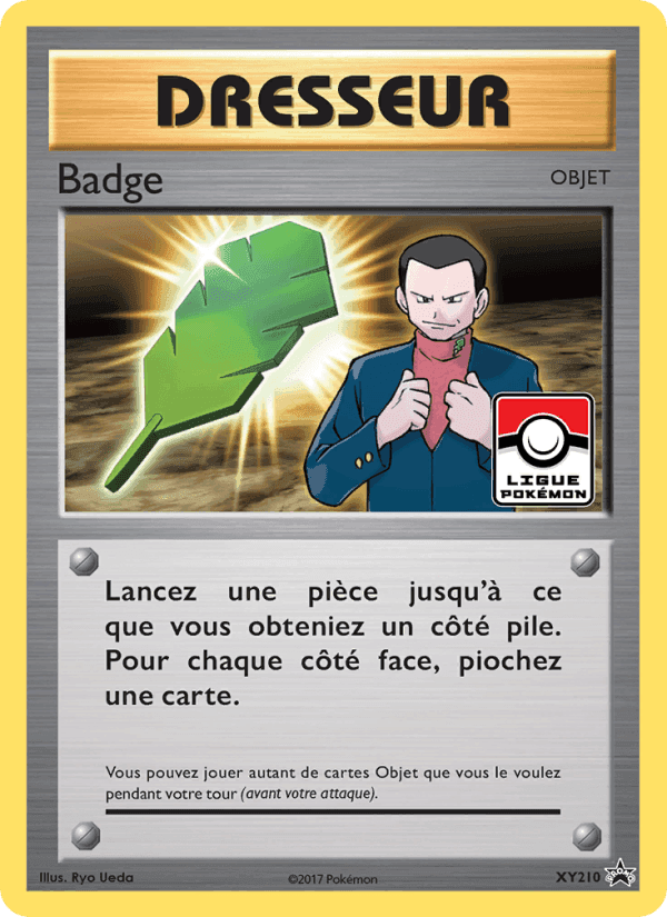 Badge, card XY210 from Promo XY