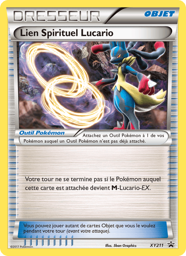 Lien Spirituel Lucario, carte XY211 de Promo XY
